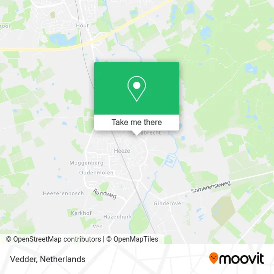 Vedder map