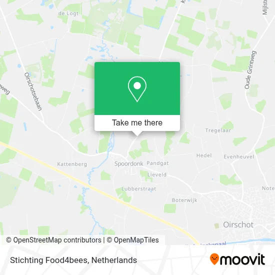 Stichting Food4bees map