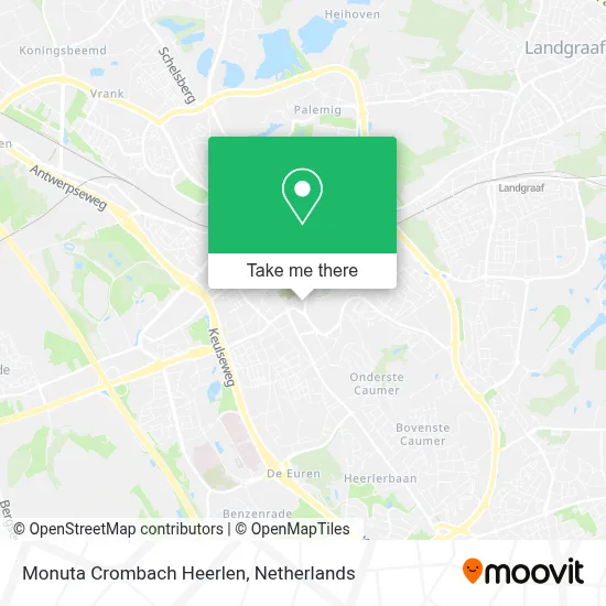 Monuta Crombach Heerlen map
