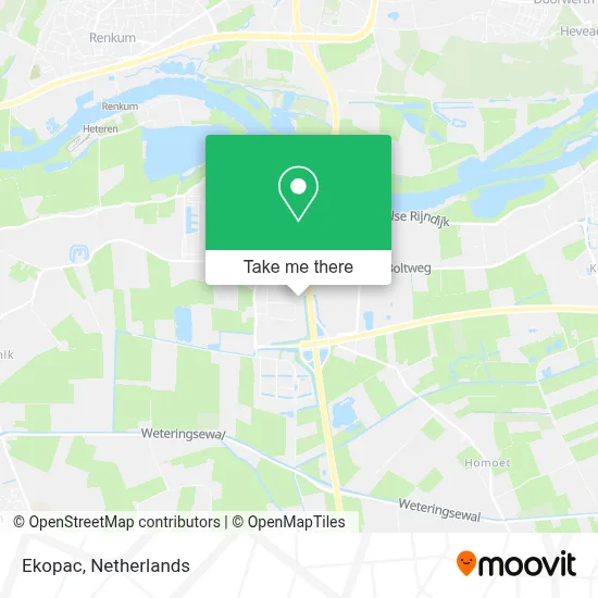 Ekopac map
