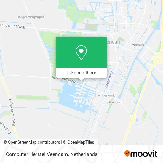Computer Herstel Veendam Karte