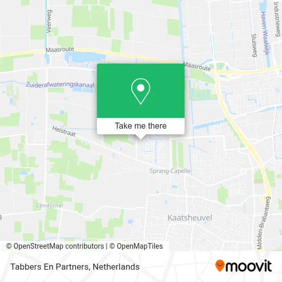 Tabbers En Partners map