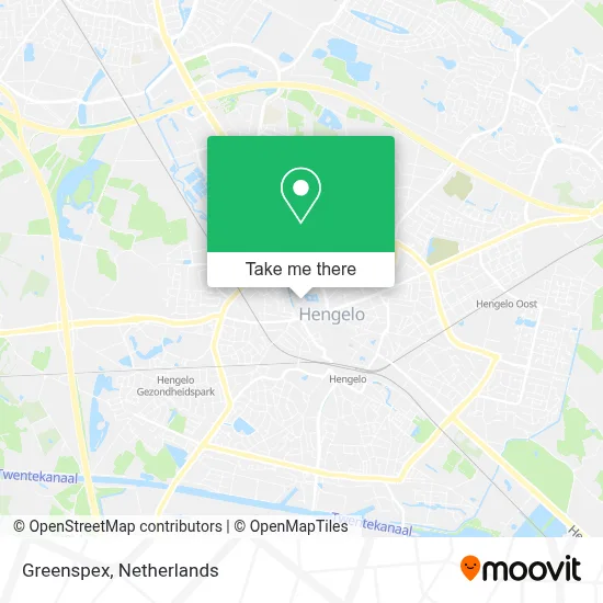 Greenspex map