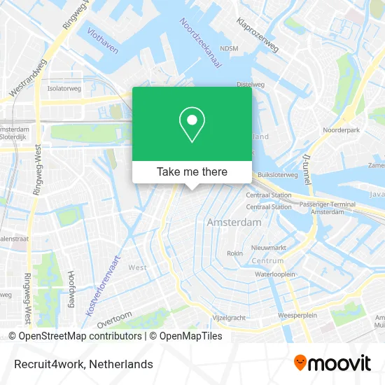 Recruit4work map