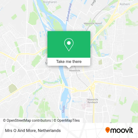 Mrs O And More map