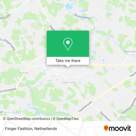 Finger Fashion map