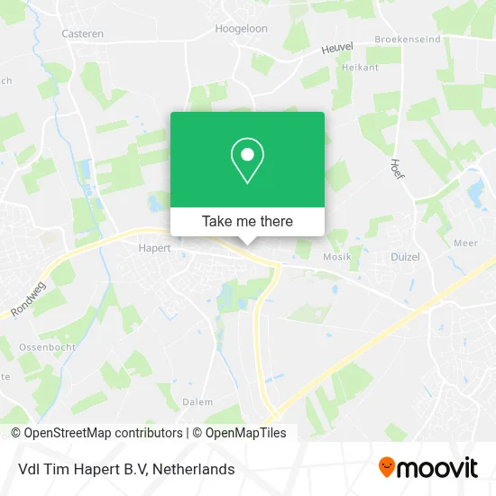 Vdl Tim Hapert B.V map