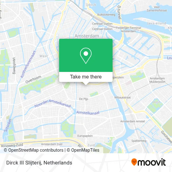 Dirck III Slijterij map