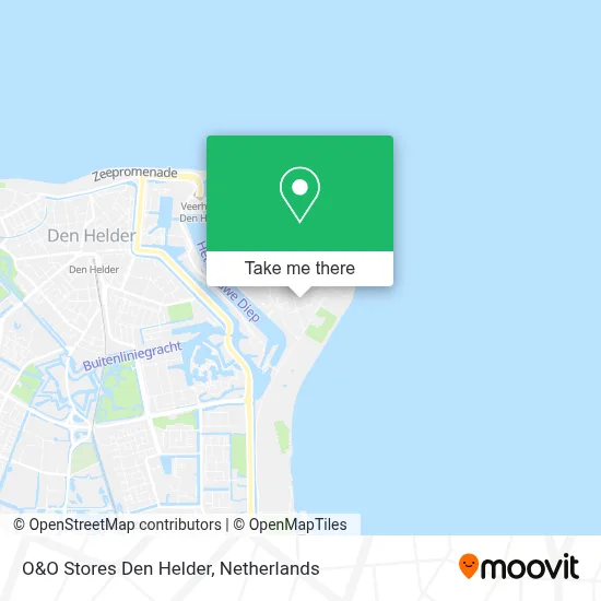 O&O Stores Den Helder map