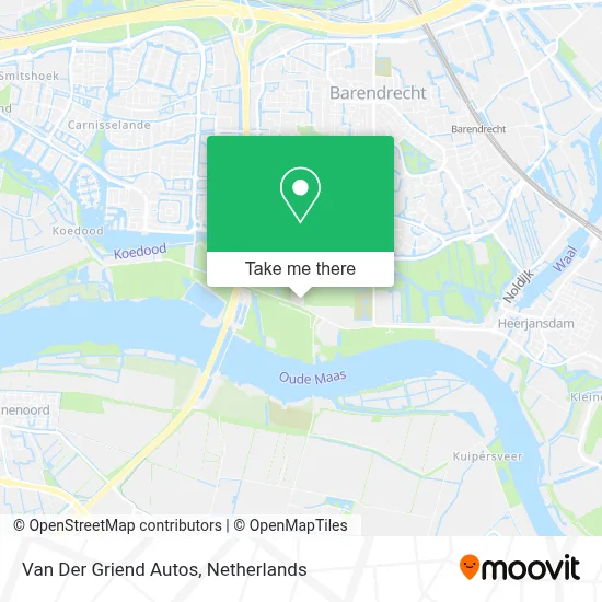 Van Der Griend Autos map