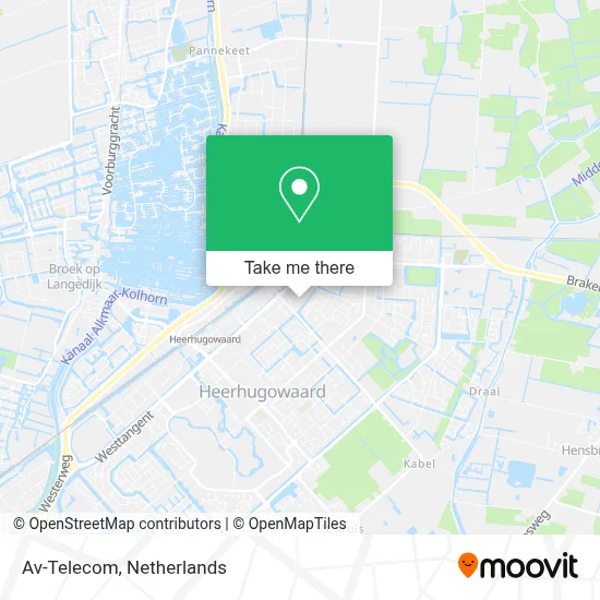 Av-Telecom map