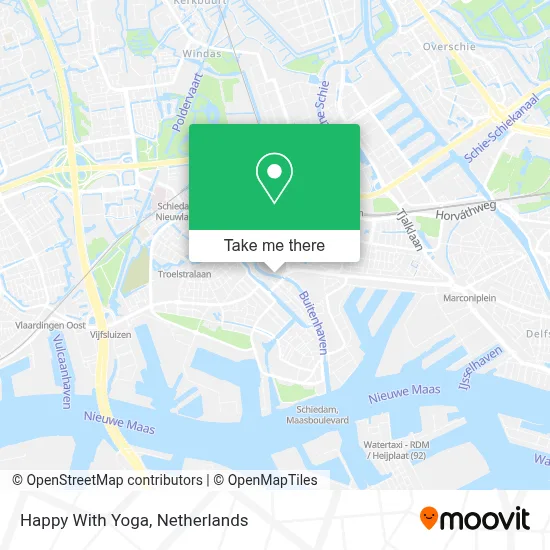 Happy With Yoga map