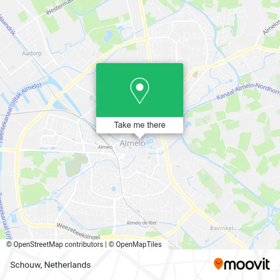 Schouw map