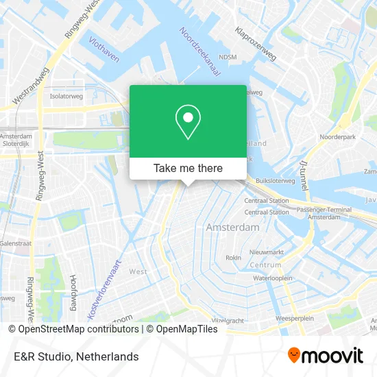 E&R Studio map