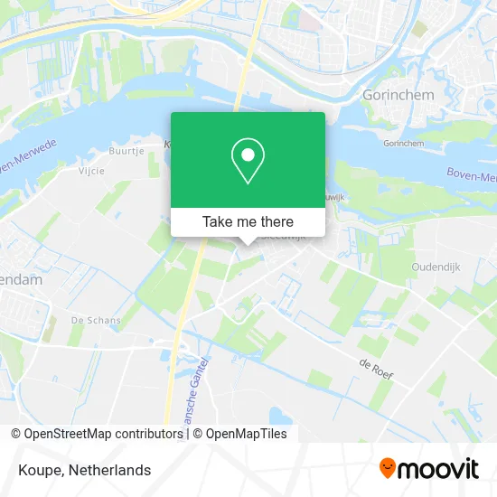 Koupe map