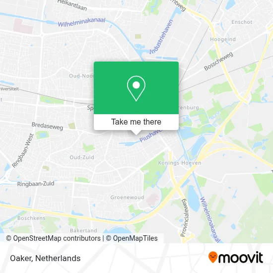 Oaker map