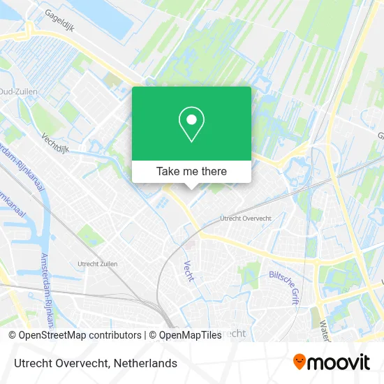 Utrecht Overvecht map
