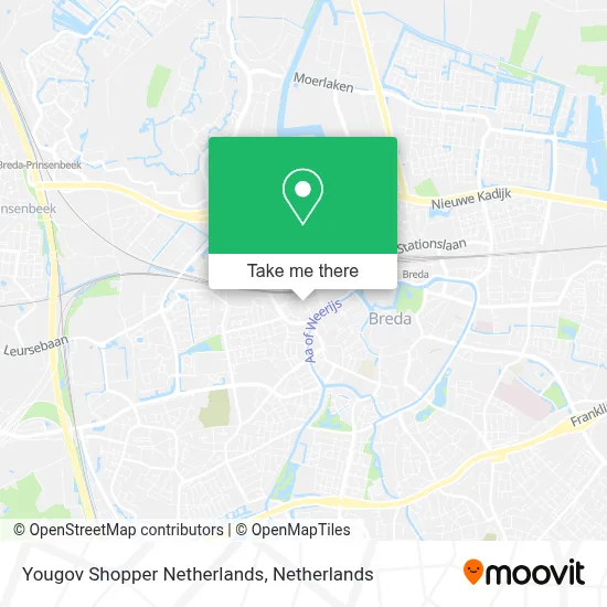 Yougov Shopper Netherlands map