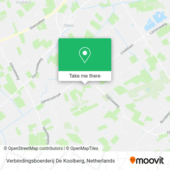 Verbindingsboerderij De Koolberg map
