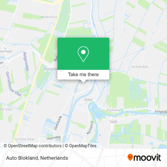 Auto Blokland map