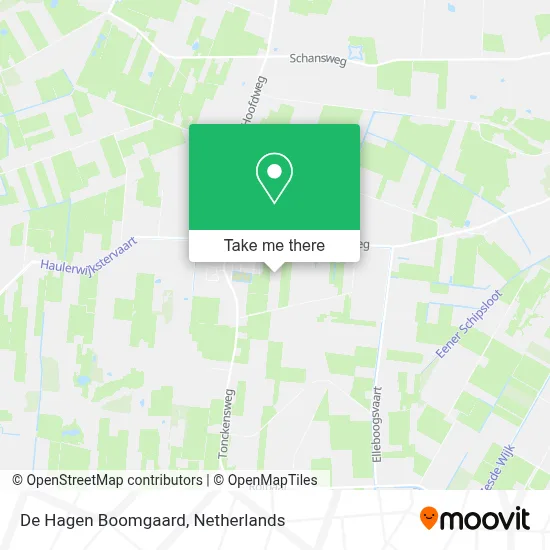 De Hagen Boomgaard map