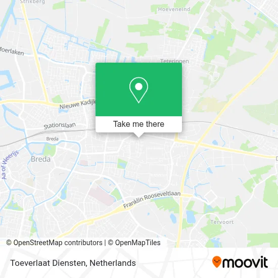 Toeverlaat Diensten map