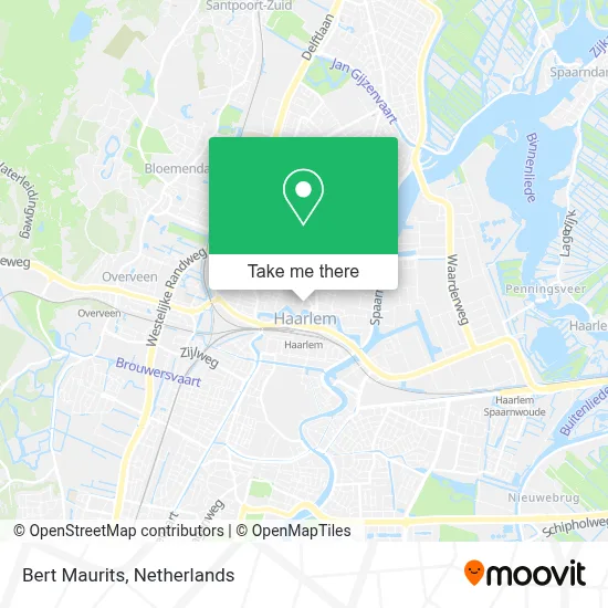 Bert Maurits map