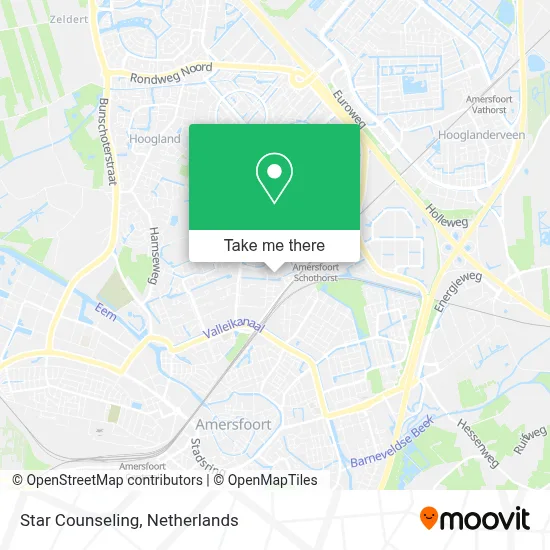 Star Counseling map