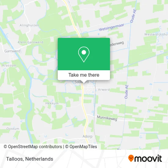 Talloos map