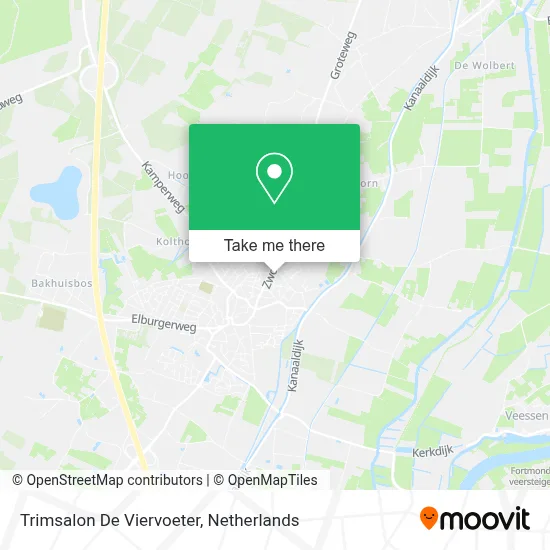 Trimsalon De Viervoeter map