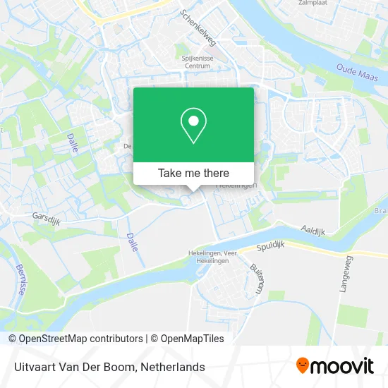 Uitvaart Van Der Boom map