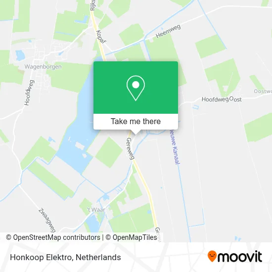 Honkoop Elektro map