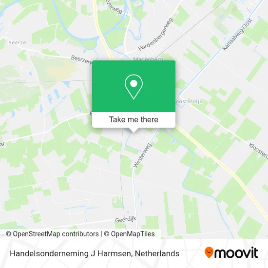 Handelsonderneming J Harmsen map