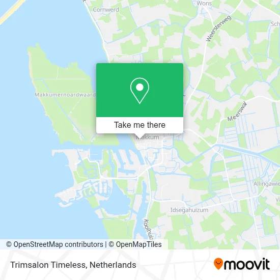 Trimsalon Timeless map