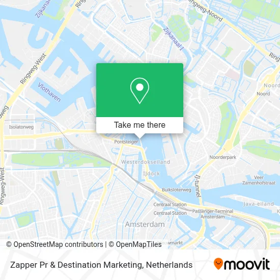 Zapper Pr & Destination Marketing map