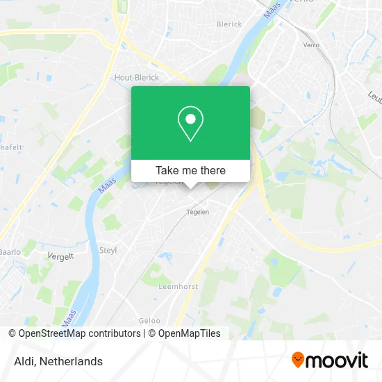 Aldi map
