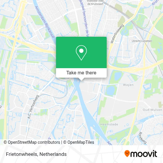 Frietonwheels map