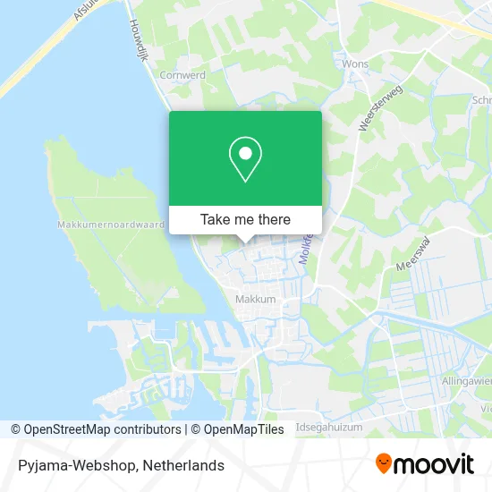 Pyjama-Webshop map