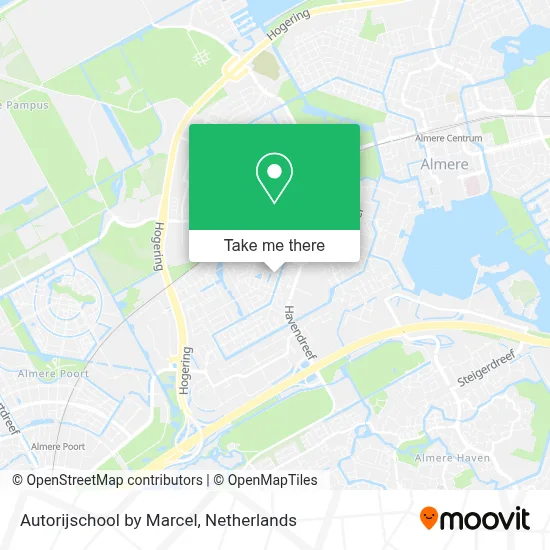 Autorijschool by Marcel map