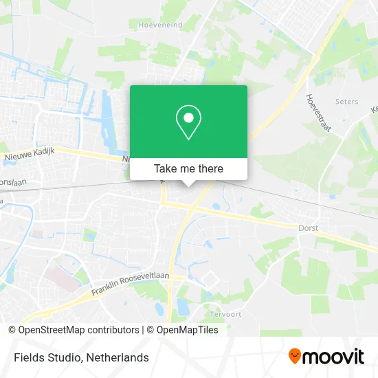 Fields Studio map