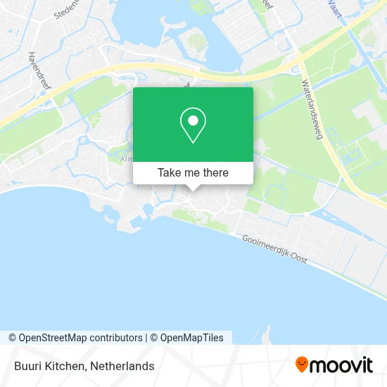 Buuri Kitchen Karte