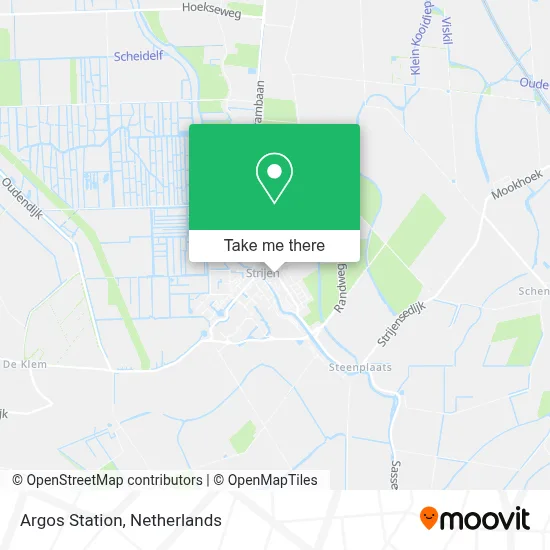 Argos Station map