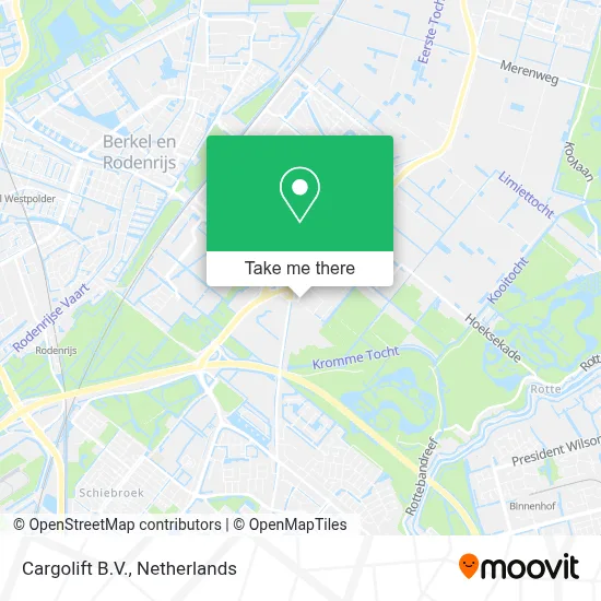 Cargolift B.V. map