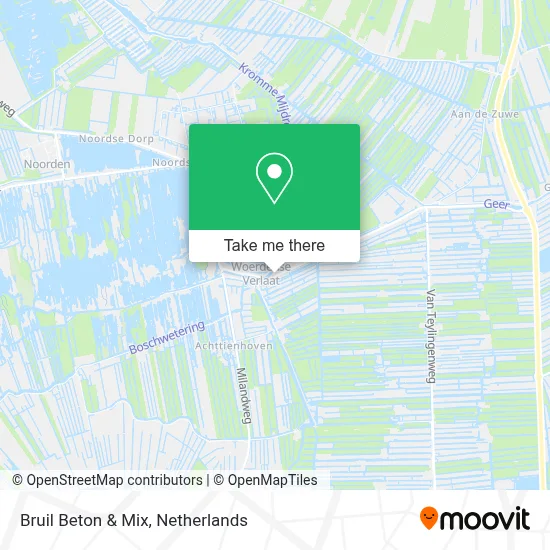 Bruil Beton & Mix map