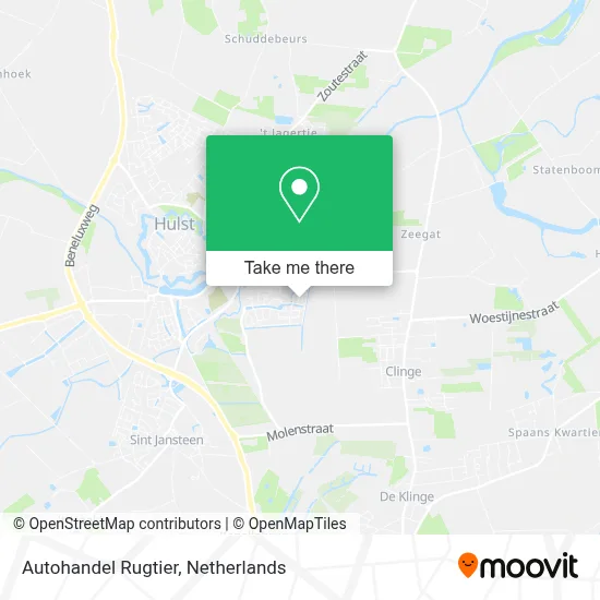 Autohandel Rugtier Karte