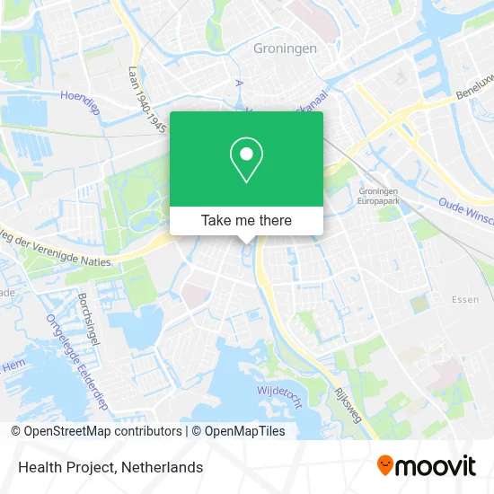 Health Project map