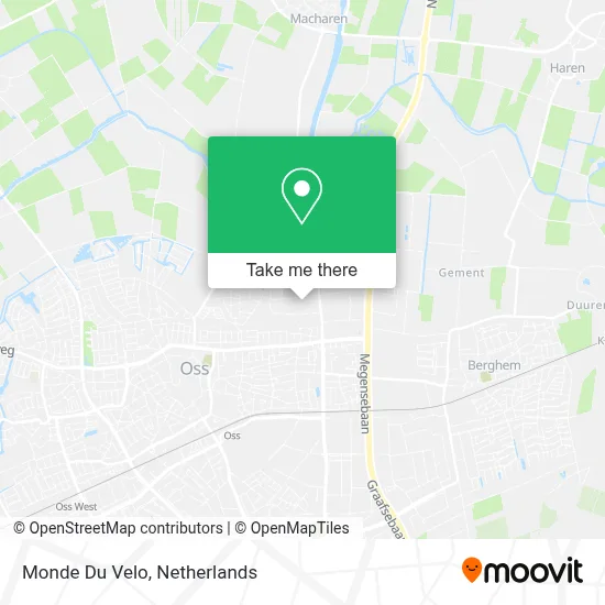 Monde Du Velo map