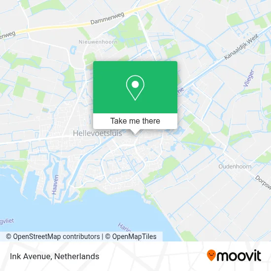 Ink Avenue map