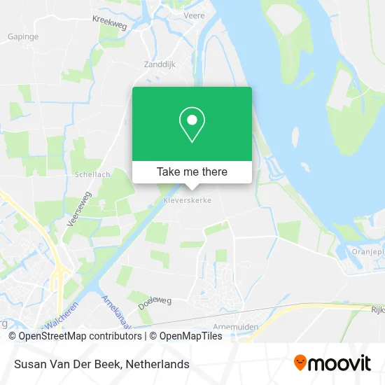 Susan Van Der Beek map