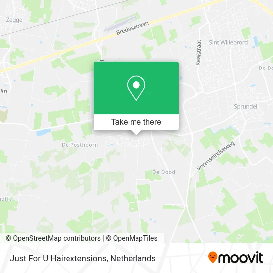 Just For U Hairextensions map